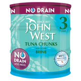 JOHN WEST TUNA STEAK IN BRINE 12x160GRM