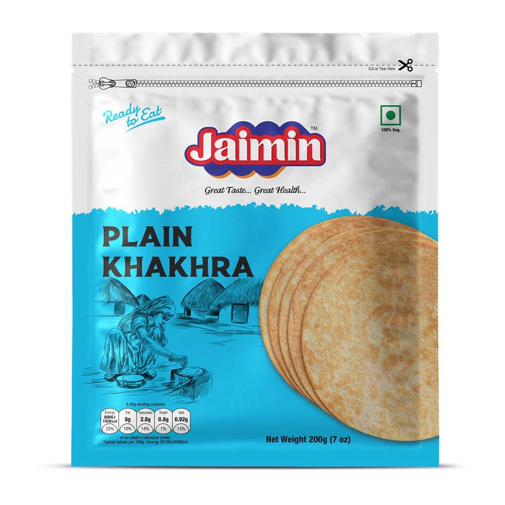 JAIMIN PLAIN KHAKHRA 1x200G