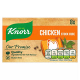 KNORR STOCK CUBES CHICKEN 8S 12x80 G