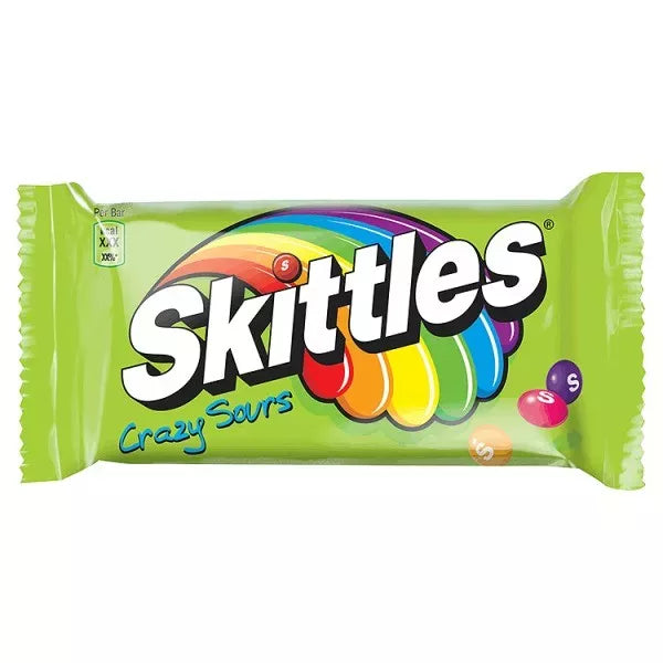 SKITTLES CRAZY SOURS  36x45GRM