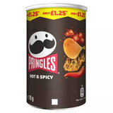 PRINGLES HOT AND SPICY  12x70G