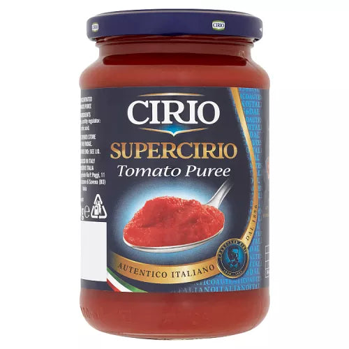 CIRIO TOMATO PUREE JAR 12x350GM