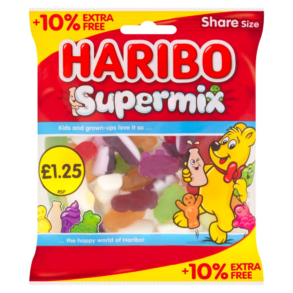 HARIBO SUPERMIX BAG 12x140G