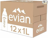 EVIAN WATER 12x1LTR