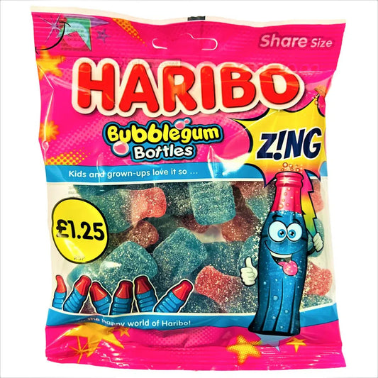 HARIBO BUBBLEGUM ZING BOT 12x140G