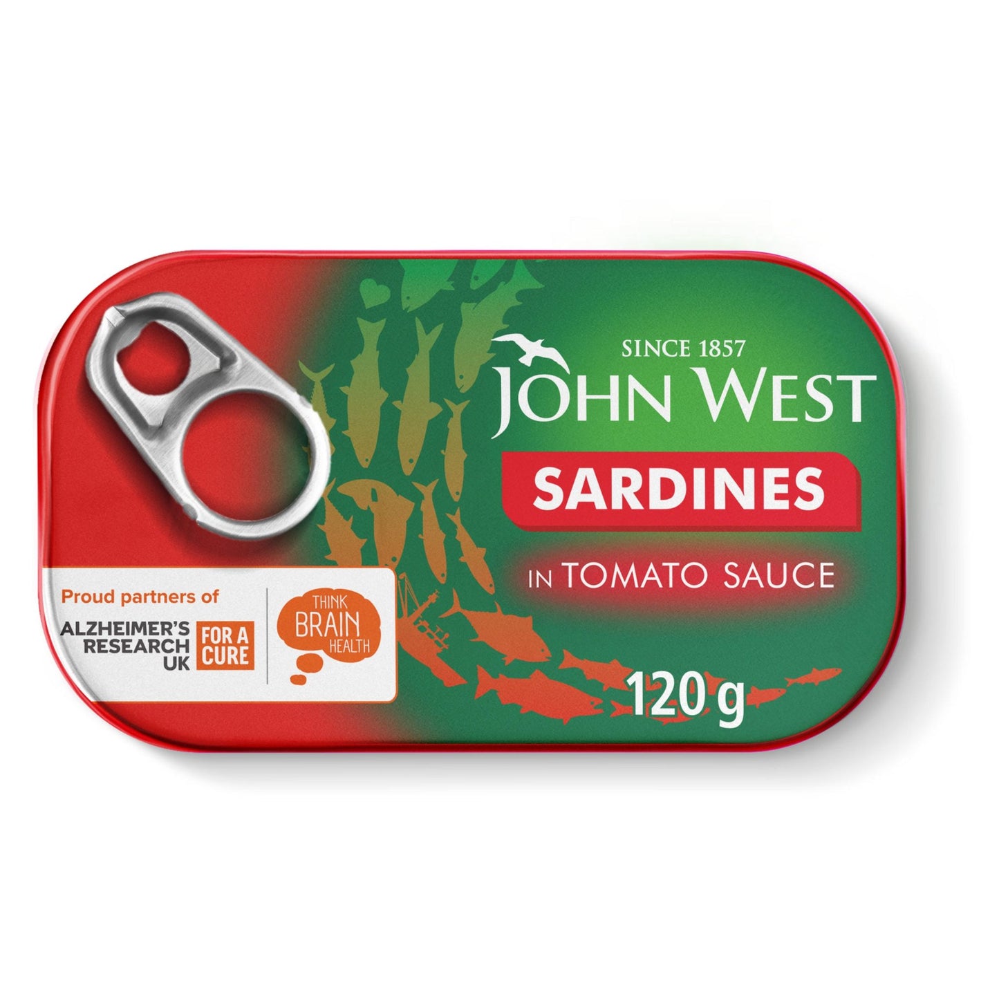 JOHN WEST SARDINES IN TOMATO SAUCE 12x120G