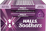 HALLS SOOTHERS BLACKCURRANT 20x45G