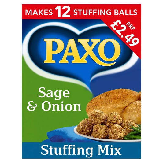 PAXO SAGE & ONION STUFFING  8x170G
