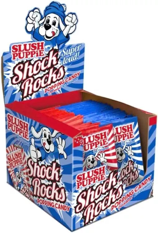 SLUSH PUPPIE SHOCK ROCKS POPPING CANDY 50x7G