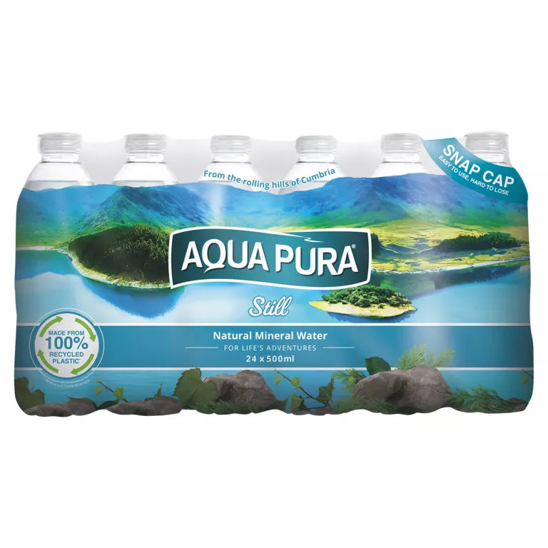 AQUA PURA STILL WATER 24x500ML