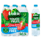 VOLVIC TOUCH OF FRUIT STRAWBERRY SUGAR FREE 6x1.5LTR