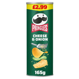 PRINGLES CHEESE&ONION  6x165G