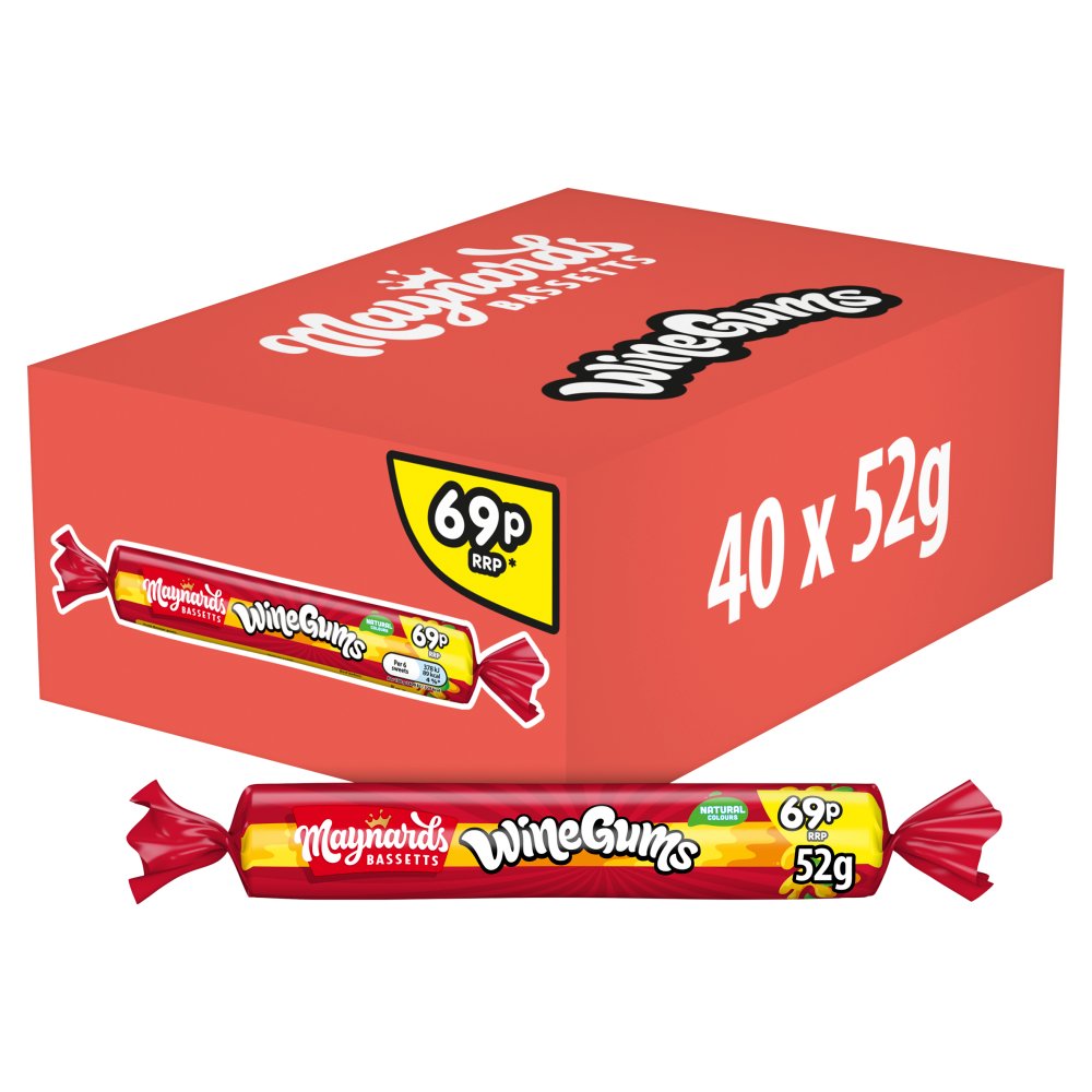 MAYNARDS WINE GUMS 40x52G