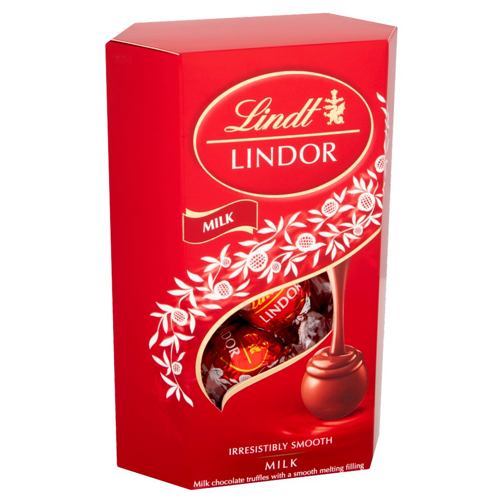 LINDOR MILK CHOCOLATE TRUFFLES BOX 1x200G