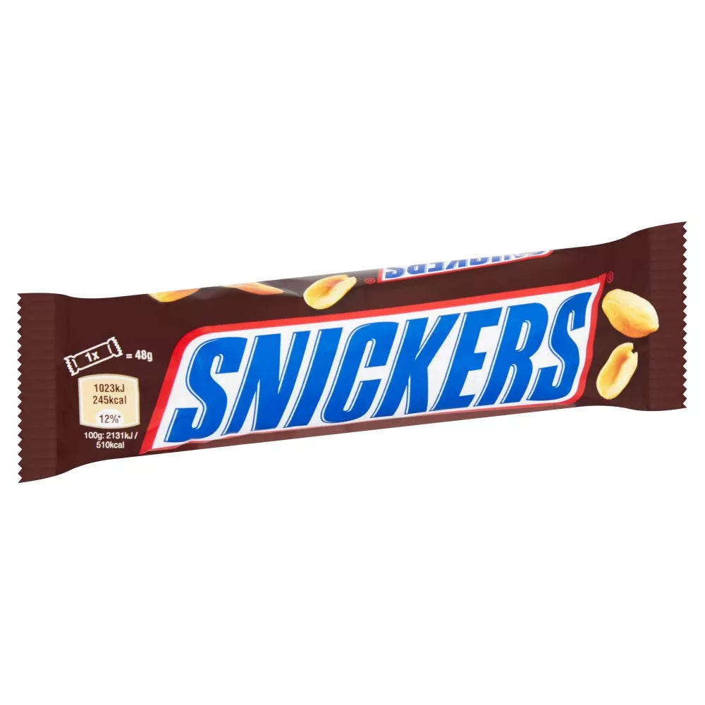 SNICKERS STANDARD SINGLE BAR 48x47G