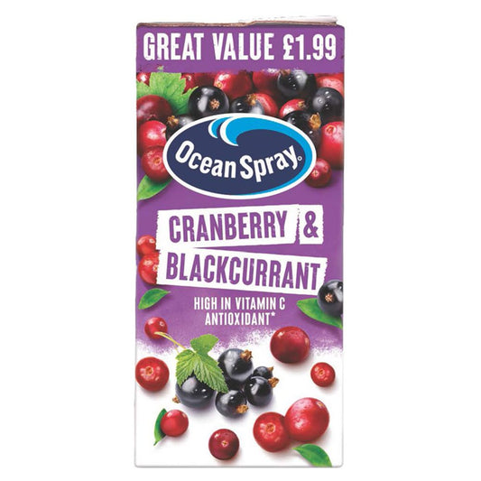 OCEAN SPRAY CRANBERRY & BLACKCURRANT