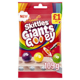 CONFECTIONERY CHOCOLATES SKITTLES GIANTS GOOEY 14x109G