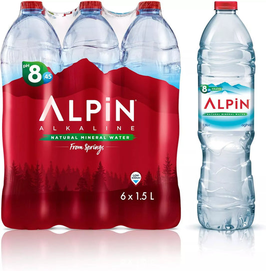 ALPIN WATER (6 PACK) 6x1.5LTR