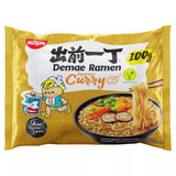 NISSIN SOBA DEMAE RAMEN JAPNESE CURRY 30x100GM