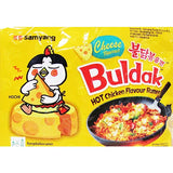 BULDAK SAMAYANG CHICKEN RAMEN CHEESE YELLOW PACK 8x1x140GM