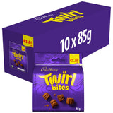 CADBURY BAGS TWIRL BITES  10x85G