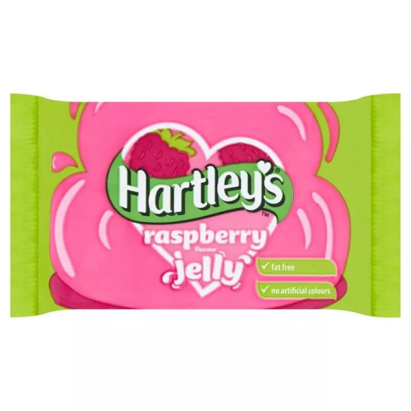 HARTLEYS TAB JELLY RASPBERRY 12x135GRM